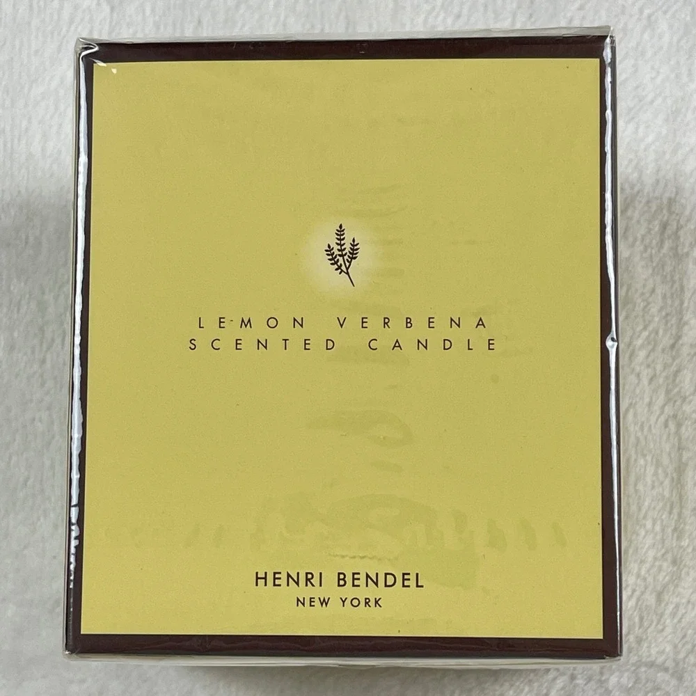 Henri Bendel New York Lemon Verbena‎ Scented Candle 10 oz New Factory Sealed